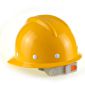 海华 安全帽头盔 高强度玻璃钢 HH-B6 黄色（顶）