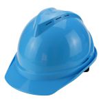 海华 高强度安全帽ABS头盔 一指键式调节HH-A8 浅蓝色(顶)
