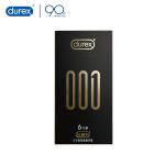 杜蕾斯（durex）经典001超薄避孕套6只装 水性聚氨酯材质防乳胶过敏