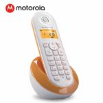 摩托罗拉（MOTOROLA）C601HC 数字无绳电话机无线子机 可配子母机 家用办公 橙色