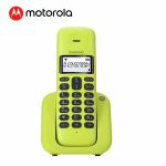 摩托罗拉（MOTOROLA） T301HC 数字无绳电话机无线座机白色背光清晰免提(青柠色)