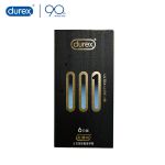 杜蕾斯（durex）倍润001超薄避孕套6只装 水性聚氨酯材质防乳胶过敏