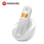 摩托罗拉（Motorola） C601C数字无绳电话机无线座机单机大屏幕办公家用白色