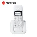 摩托罗拉（Motorola）T301C数字无绳电话机无线座机子母机单机办公家用大屏幕白色