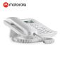 摩托罗拉（MOTOROLA）CT410C(白色)电话机座机固定电话办公家用来电显示免提双接口