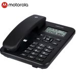 摩托罗拉（Motorola） CT202C电话座机办公家用有线固定电话机免提免电池黑色
