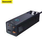 倍思（Baseus） E00023508112-00 100W氮化镓立式插排插座/多功能充电器黑色