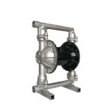 FGO 气动隔膜泵QBY-25 QBK-25 污水隔膜泵 不锈钢+特氟龙膜片 DN25 1寸