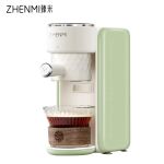 臻米（ZHENMI） 意式便携式咖啡机半自动家用小型迷你浓缩咖啡茶饮机美式咖啡 白色