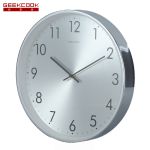 极客库（GeekCook） 明12寸铝质面金属挂钟（月光银） GK110343