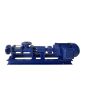 FGO 螺杆泵 G型单螺杆不锈钢304款 G20-1-0.8m3/h-0.6Mpa-0.75kw进25出25mm