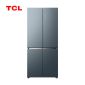 TCL 528升十字双开门风冷冰箱 薄嵌系列 一级能效变频 底部散热 0缝隙嵌入 分子保鲜科技 R528P12-UQ