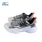 鸿星尔克（ERKE） 男鞋休闲运动轻便跑鞋11122214438-102灰色40码