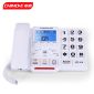 中诺（CHINO-E） C219电话机座机老人办公家用大声音大铃声大按键固定电话语音报号 白色
