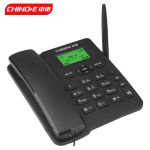 中诺（CHINO-E） W399全网通4G无线插卡电话机座机固定电话办公家用高清语音通话 黑色（配32G内存卡）