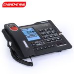 中诺（CHINO-E） G025录音电话机 固定座机 办公家用 内置存储卡 手动自动录音 升级版雅士黑（配4G内存卡） 单台
