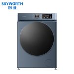 创维（SKYWORTH） 创维洗衣机F1055RDH云锦蓝 DD直驱变频电机 三维防护洗 空气洗