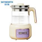 创维（Skyworth） S157养生壶 1.3L多功能婴儿冲泡奶粉热水壶 温奶暖奶器玻璃水壶养生壶