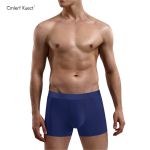 Cmierf Kuect 男士贴合无痕内裤（3条装）CK-NK9001蓝色2XL码