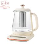 厨创妈咪（kitchen mommy） XJS-YSH-A3养生壶 1.6L煮茶器花茶壶 玻璃滤网电茶壶 烧水壶电热水壶 白色