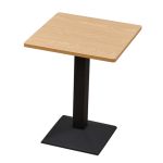 银航鑫 TM-21岩石面板餐桌椅现代简约餐桌整体冷轧钢架腿餐桌 600*600*750