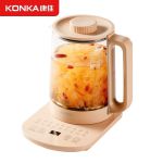 康佳（KONKA）家用1.5L养生壶煮茶器烧水壶热水壶多功能保温花茶壶浅咖啡色 KHK-15C10