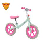 莫柏利（Mentbaalvan） 儿童滑步车一体轮款（2岁-8岁）MBL-0027B绿粉色