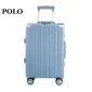 POLO 时尚行李箱大容量出行旅行箱080691蓝色 20寸