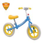 莫柏利（Mentbaalvan） 儿童滑步车一体轮款（2岁-8岁）MBL-0027B黄兰色