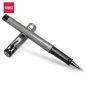 得力S96中性笔0.7mm子弹头高档商务签字笔学生考试专用水性笔办公用品(黑)12支