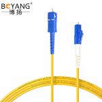 博扬（BOYANG） BY-351S 电信级光纤跳线尾纤 3米LC-SC(UPC) 单模单芯 Φ2.0跳纤光纤线网线