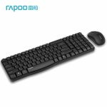 雷柏（Rapoo） X1800S键鼠套装无线办公防泼溅电脑键盘黑色
