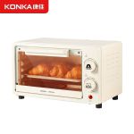 康佳（KONKA） 电烤箱 QQfamily联名款家用一机多能迷你小烤箱10L容量小巧不占地KDKX-1060-QQ脑色