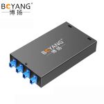 博扬（BOYANG） BY-4SC+ 光纤终端盒4口桌面式单模尾纤光缆熔接盒