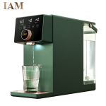 IAM 熟水机即热式饮水机反渗透过滤加热净水器家用台式小型直饮加热一体3秒喝上凉白开X6G绿色