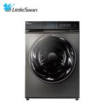 小天鹅（LittleSwan）TD100RFTEC-T50C黑色 滚筒洗衣机全自动 超微净泡水魔方 洗烘一体 物理去渍 超薄10公斤