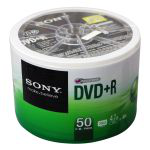 索尼（SONY）  DVD+R 4.7G  空白光盘空白光盘刻录碟 50片桶装刻录盘 DVD+R 4.7G