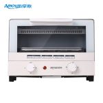亚摩斯（AMOS） 家用多功能迷你小烤箱 10升家用容量电烤箱 AS-K10A(白色)