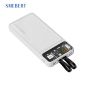 舒曼（SMEBERT） CL05移动电源USB-22.5W双向快充版充电宝白色10000毫安