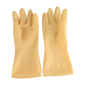 成楷科技（CK-Tech）橡胶手套 劳保家务洗碗清洁防水防油污 10双/包 CKS-RJ01 黄色（包）