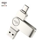 爱国者（aigo） U356 Type-C USB3.2 双接口银色手机电脑两用 金属材质 读速150MB 128G