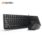 达尔优（DAREU）LK185键盘 台式机电脑笔记本通用商务办公有线usb 单键盘-黑色