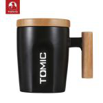 特美刻（TOMIC） 陶瓷杯-TCL1329 400ml（个）黑色