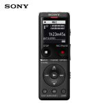 索尼（SONY） ICD-UX575F 16GB录音笔黑色 智能降噪升级款专业线性录音棒 商务学习采访支持内录