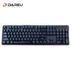 达尔优（dareu） EK810有线2.4G机械键盘双模办公长续航电脑笔记本通用外设104键办公黑色茶轴
