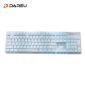 达尔优（dareu）EK810双模无线键盘 机械键盘 笔记本电脑游戏键盘  白色红轴