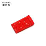 维智控（WECONFIG） 超六类网线理线器卡扣标识红色标识牌40*25mm100个/包