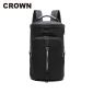 皇冠（CROWN）商务多功能双肩背包E-P1125S 黑色