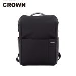 皇冠（CROWN）   时尚大容量通勤电脑背包 E-P1106S 黑色
