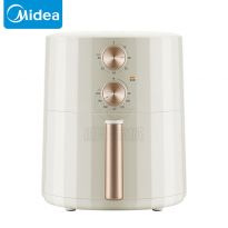美的（Midea） MF-KZE5006空气炸锅家用大容量多功能智能全自动不粘大功率空气烤箱煎炸锅电炸炉【5升旋钮款】 大容量